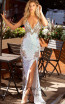 Primavera Couture 3211 Ivory Front Dress
