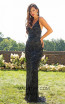 Primavera Couture 3213 Back Black Dress