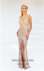 Primavera Couture 3214 Front Blush Silver Dress