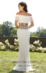 Primavera Couture 3215 Back Ivory Dress