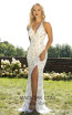 Primavera Couture 3220 Front White Dress