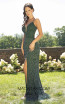 Primavera Couture 3235 Front Forest Green Dress