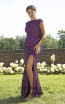 Primavera Couture 3254 Front Plum Dress