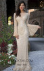 Primavera Couture 3284 Beige Front Dress