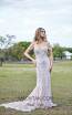 Primavera Couture 3382 Blush Front Dress