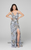 Primavera Couture 3401 Platinum Dress