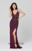 Primavera Couture 3403 Aubergine Front Dress