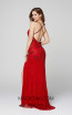 Primavera Couture 3404 Red Back Dress