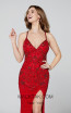 Primavera Couture 3404 Red Front Dress
