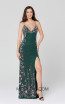 Primavera Couture 3405 Forest Green Front Dress