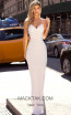 Primavera Couture 3406 White Front Dress