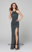 Primavera Couture 3409 Charcoal Front Dress