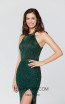 Primavera Couture 3411 Forest Green Front Dress 