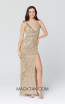 Primavera Couture 3412 Beige Front Dress