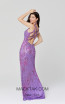 Primavera Couture 3412 Lilac Back Dress