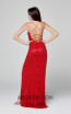 Primavera Couture 3413 Red Back Dress