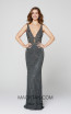Primavera Couture 3416 Pewter Front Dress