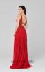 Primavera Couture 3421 Red Back Dress