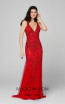 Primavera Couture 3423 Red Front Dress