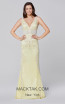 Primavera Couture 3425 Yellow Front Dress