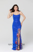 Primavera Couture 3427 Royal Blue Front Dress
