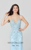 Primavera Couture 3428 Power Blue Front Dress