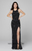 Primavera Couture 3432 Black Front Dress