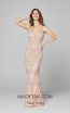 Primavera Couture 3433 Blush Front Dress