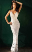 Primavera Couture 3433 Ivory Front Dress