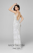 Primavera Couture 3433 Ivory Back Dress