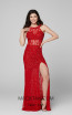 Primavera Couture 3436 Red Front Dress