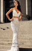 Primavera Couture 3439 Ivory Front Dress
