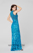 Primavera Couture 3442 Peacock Back Dress