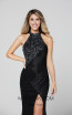 Primavera Couture 3448 Black Front Dress