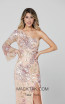 Primavera Couture 3449 Blush Multi Front Dress
