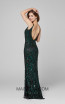 Primavera Couture 3454 Black Green Black Dress