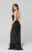 Primavera Couture 3455 Black Back Dress