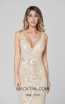 Primavera Couture 3456 Nude Silver Front Dress