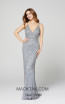 Primavera Couture 3458 Platinum Front Dress