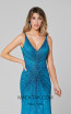 Primavera Couture 3459 Turquoise Front Dress