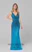 Primavera Couture 3459 Turquoise Front Dress