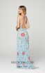 Primavera Couture 3461 Power Blue Back Dress