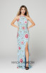 Primavera Couture 3461 Power Blue Front Dress