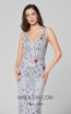 Primavera Couture 3464 Platinum Multi Front Dress
