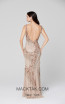 Primavera Couture 3467 Copper Back Dress