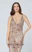 Primavera Couture 3467 Copper Front Dress