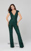 Primavera Couture 3468 Forest Green Front Dress