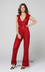Primavera Couture 3468 Red Front Dress