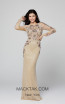 Primavera Couture 3481 Beige Front Dress