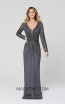 Primavera Couture 3487 Charcoal Front Dress